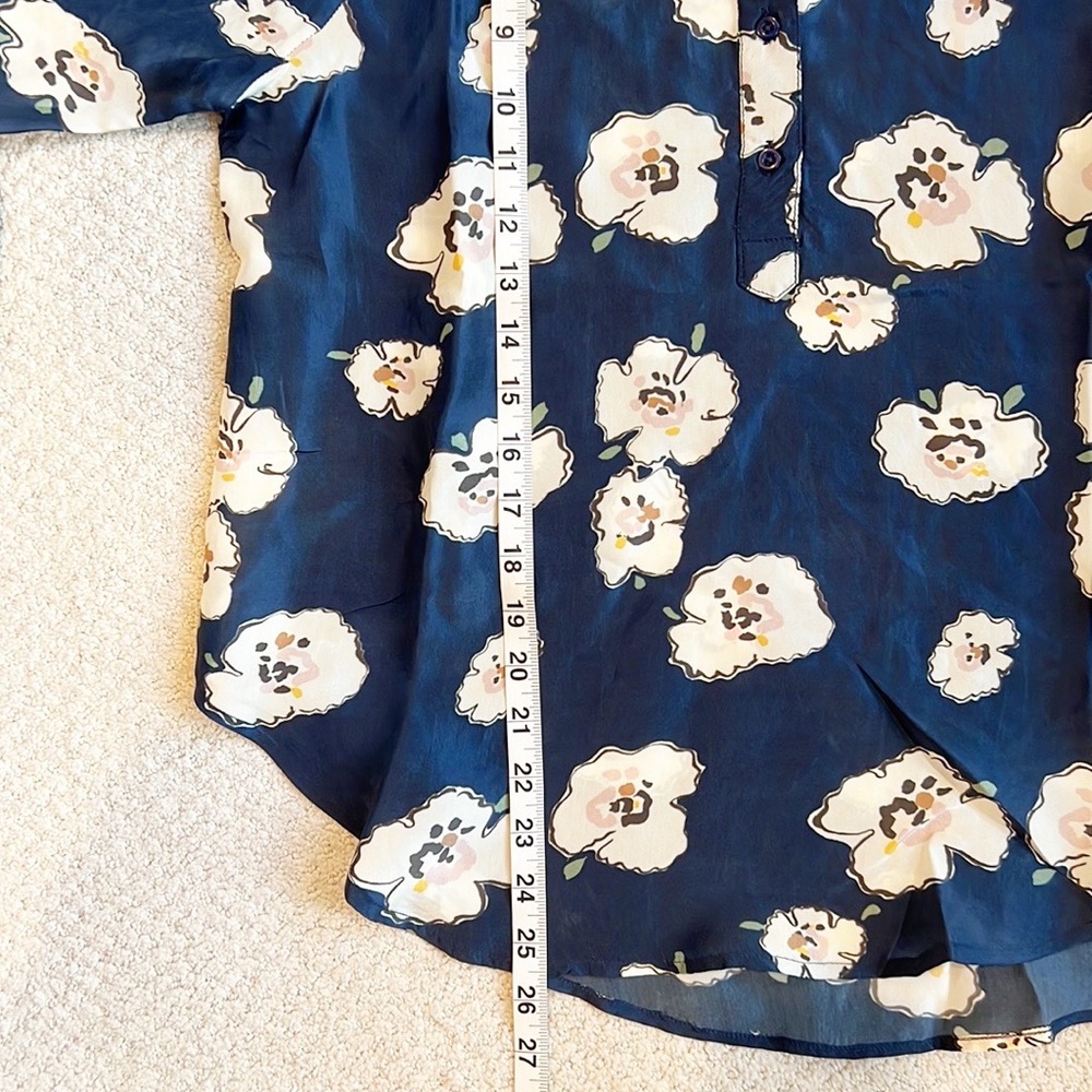 NWT Apiece Apart Floral Bravo Pintuck Blouse - Picture 13 of 13